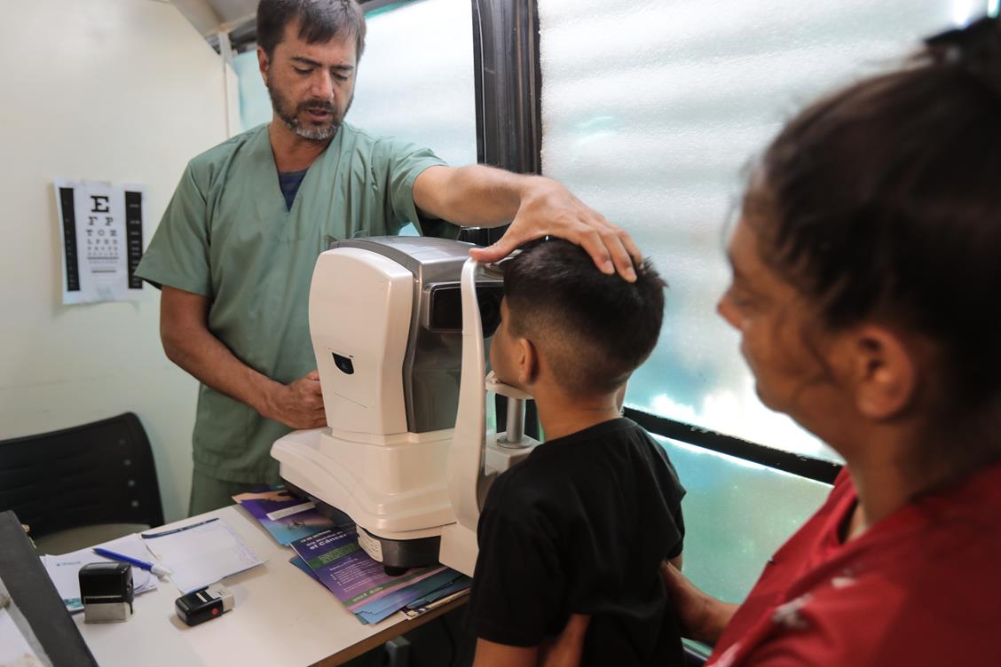 consultorio móvil médico colectivo