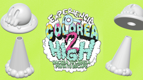 Hackea tu Cabeza, Pinta tu Escape. Colorea High Llega a Santiago, Chile el 29 de Noviembre