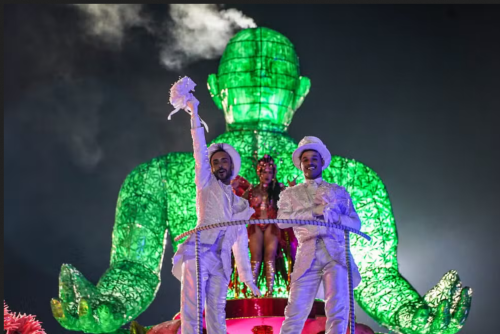 La Marihuana, Presente en el Carnaval de Brasil: ¿Cómo se Ve la Carroza Más Macoñera?